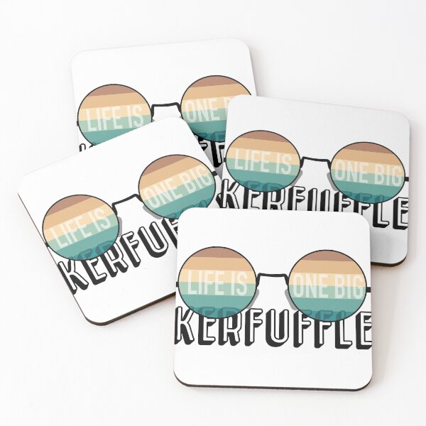 Item preview, Kerfuffle Way Of Life Hipster Retro Sunglasses designed and sold by BoastyDesigns.