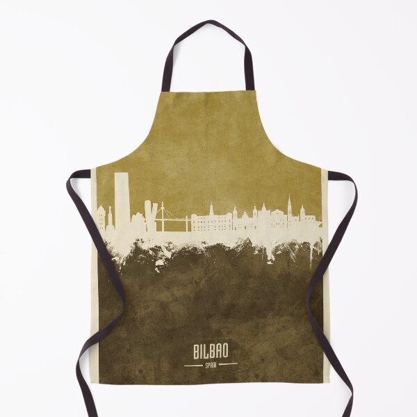 Item preview, Bilbao Spain Skyline designed and sold by ArtPrints.