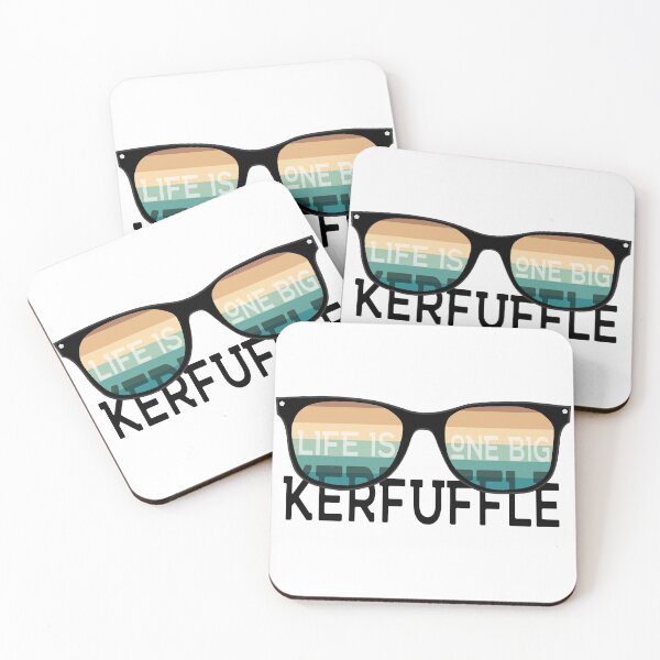 Item preview, Kerfuffle Way Of Life Modern Retro Sunglasses designed and sold by BoastyDesigns.