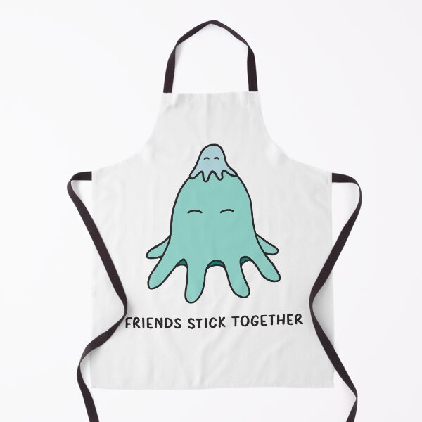 Item preview, Friends Stick Together - Light Teal on White designed and sold by ImperfectLife.