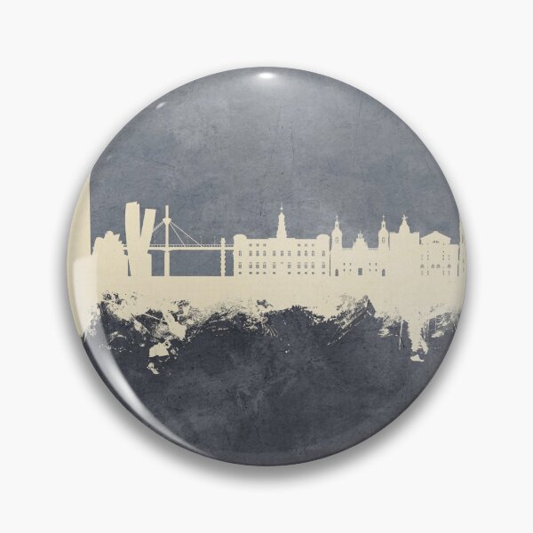 Item preview, Bilbao Spain Skyline designed and sold by ArtPrints.