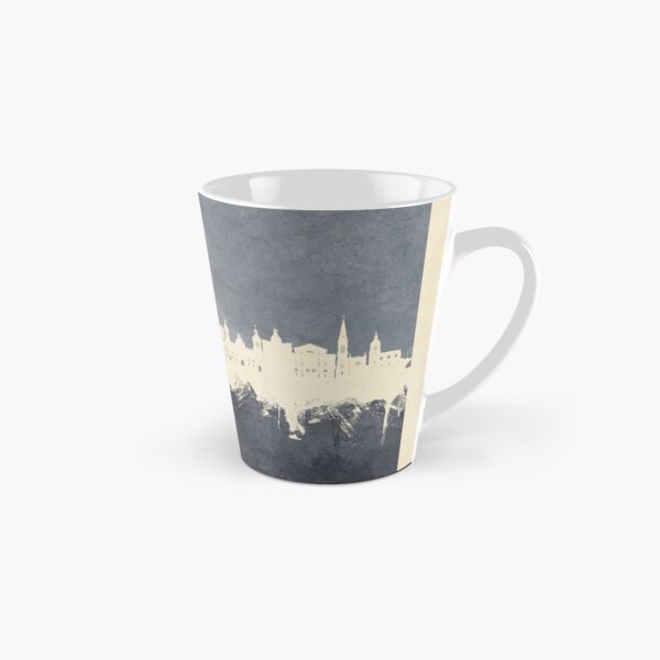 Vista previa del artículo con la obra «Bilbao Spain Skyline», diseñado y vendido por ArtPrints.