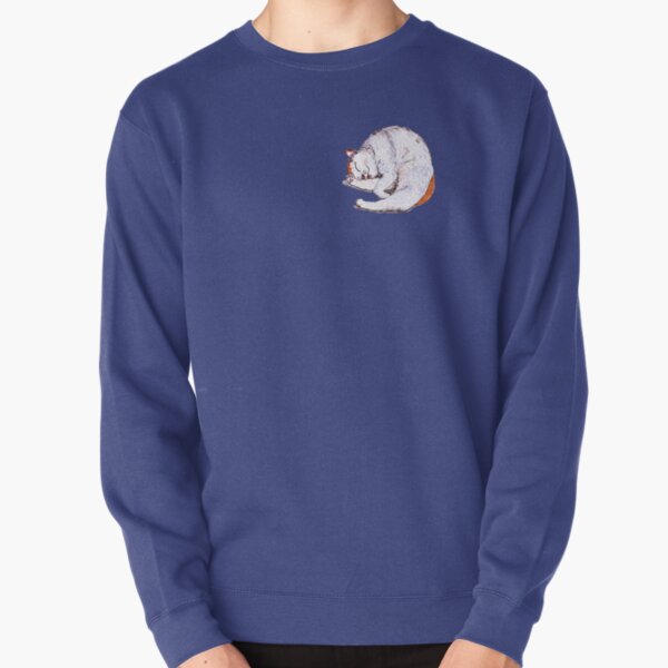Tommy the Furball is Sleeping Pullover Sweatshirt