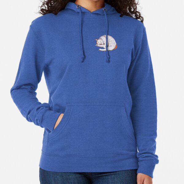 Tommy the Furball is Sleeping Lightweight Hoodie