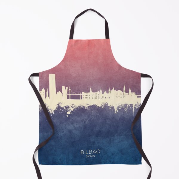 Item preview, Bilbao Spain Skyline designed and sold by ArtPrints.