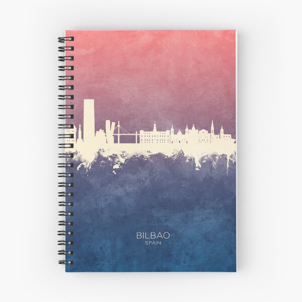 Item preview, Bilbao Spain Skyline designed and sold by ArtPrints.