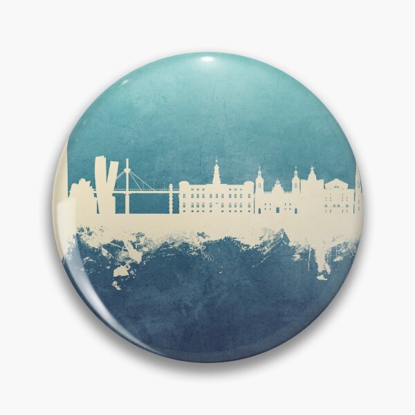 Item preview, Bilbao Spain Skyline designed and sold by ArtPrints.