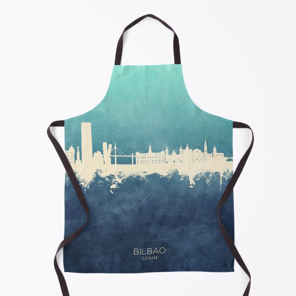 Item preview, Bilbao Spain Skyline designed and sold by ArtPrints.