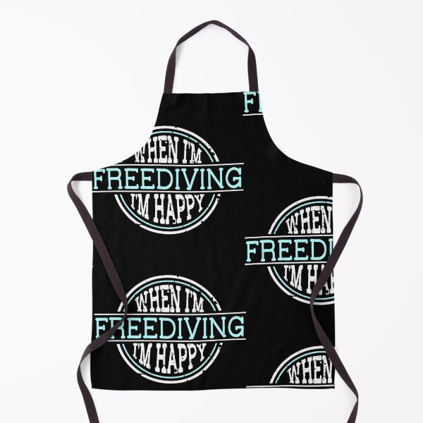 Item preview, When I'm FreeDiving I'm Happy designed and sold by cotros.