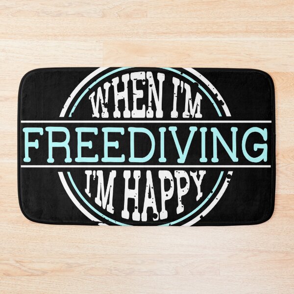 Item preview, When I'm FreeDiving I'm Happy designed and sold by cotros.
