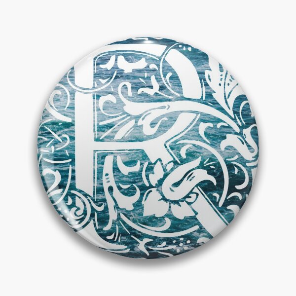 Item preview, The Letter R Ocean Waves  designed and sold by yacine12353.