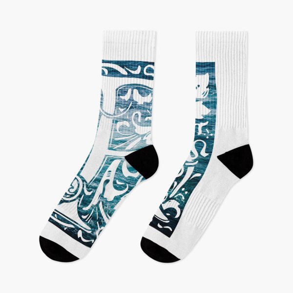 Item preview, The Letter R Ocean Waves  designed and sold by yacine12353.