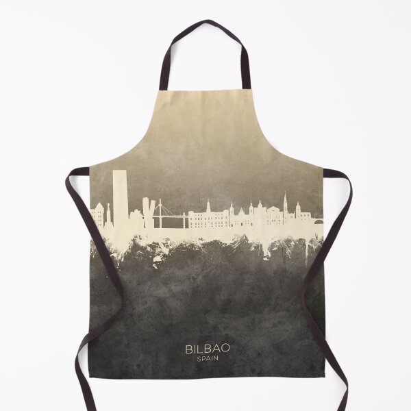 Item preview, Bilbao Spain Skyline designed and sold by ArtPrints.