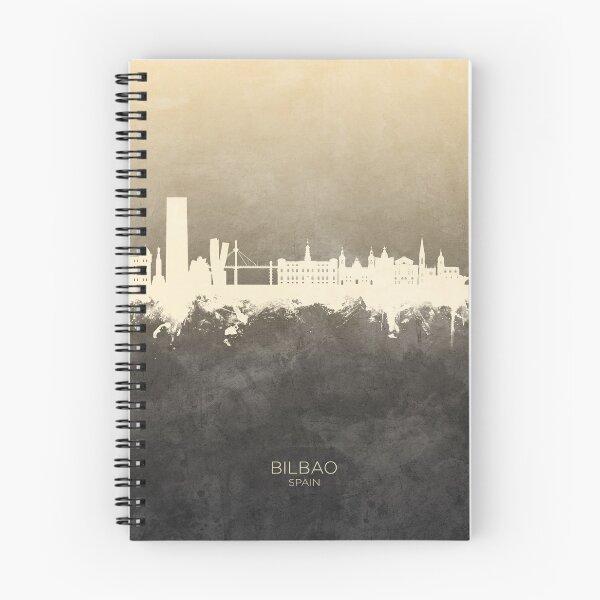 Item preview, Bilbao Spain Skyline designed and sold by ArtPrints.