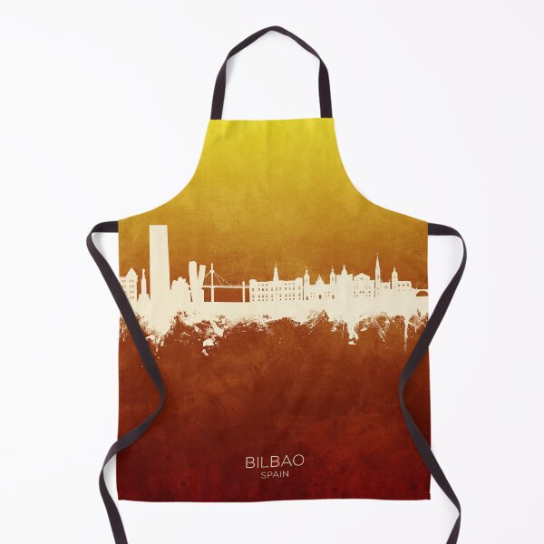 Item preview, Bilbao Spain Skyline designed and sold by ArtPrints.