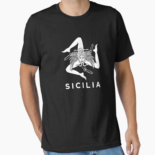Item preview, Sicilian Pride - Sicilia - Sicilian Flag Trinacria designed and sold by Mr. Monocle.