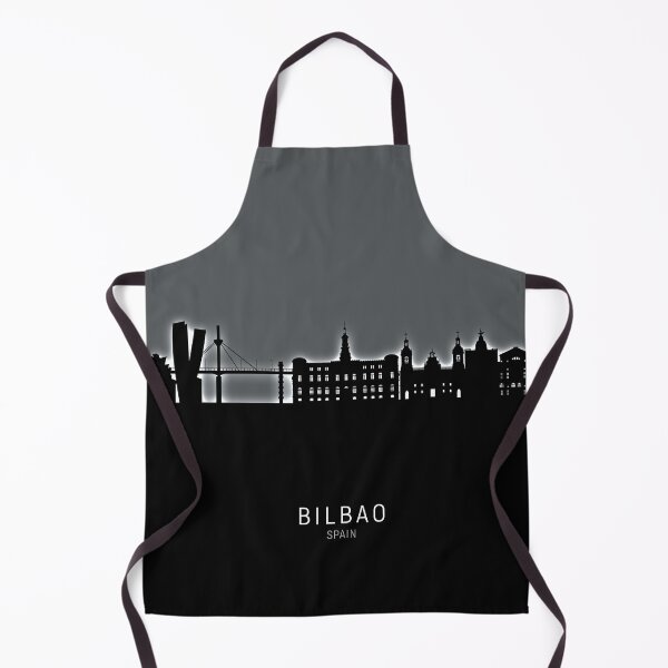 Item preview, Bilbao Spain Skyline designed and sold by ArtPrints.