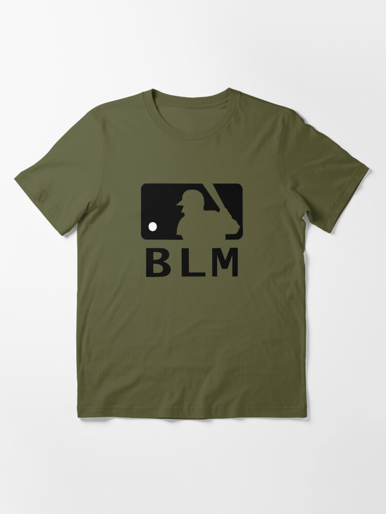 BLM & MLB Essential T-Shirt for Sale by quixdi-clothing