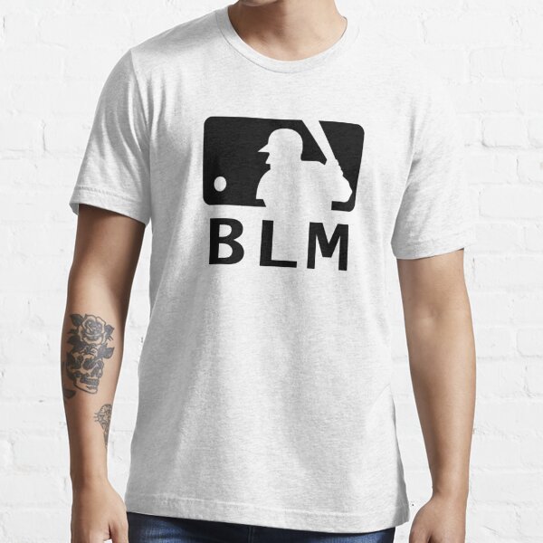 BLM & MLB Essential T-Shirt for Sale by quixdi-clothing