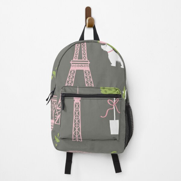 Item preview, Eiffel Tower Compact Car Scotty Dog Topiary designed and sold by monpetitbijou.