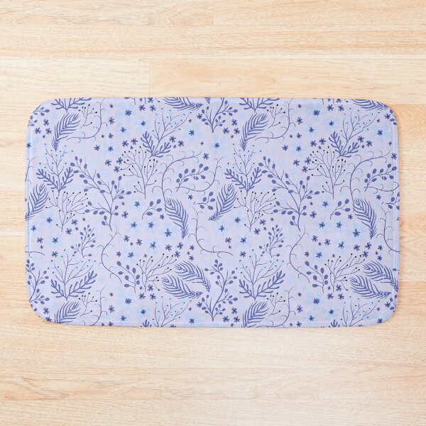 Item preview, Frosty Floral pattern  designed and sold by quixoticmonkey.