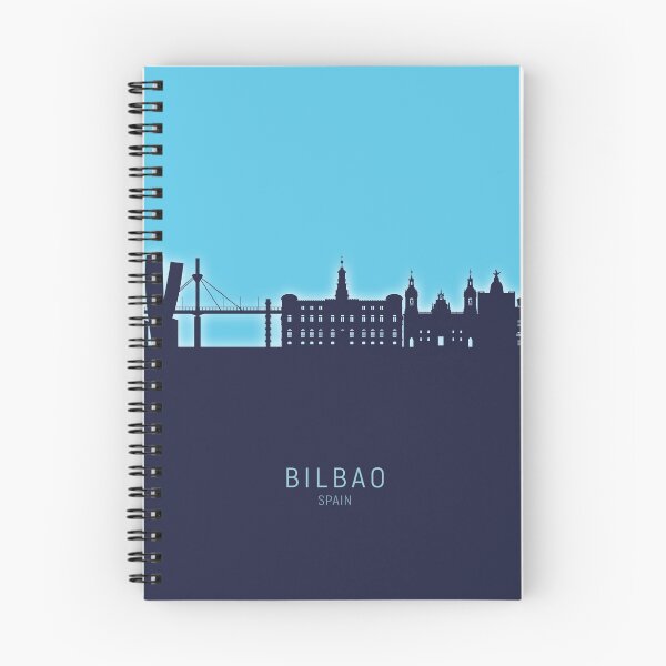 Item preview, Bilbao Spain Skyline designed and sold by ArtPrints.