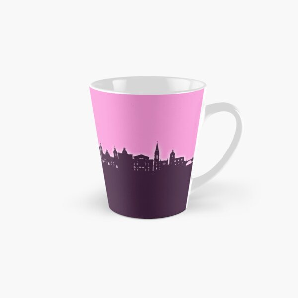 Vista previa del artículo con la obra «Bilbao Spain Skyline», diseñado y vendido por ArtPrints.