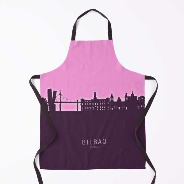 Item preview, Bilbao Spain Skyline designed and sold by ArtPrints.