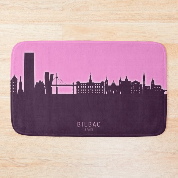 Item preview, Bilbao Spain Skyline designed and sold by ArtPrints.