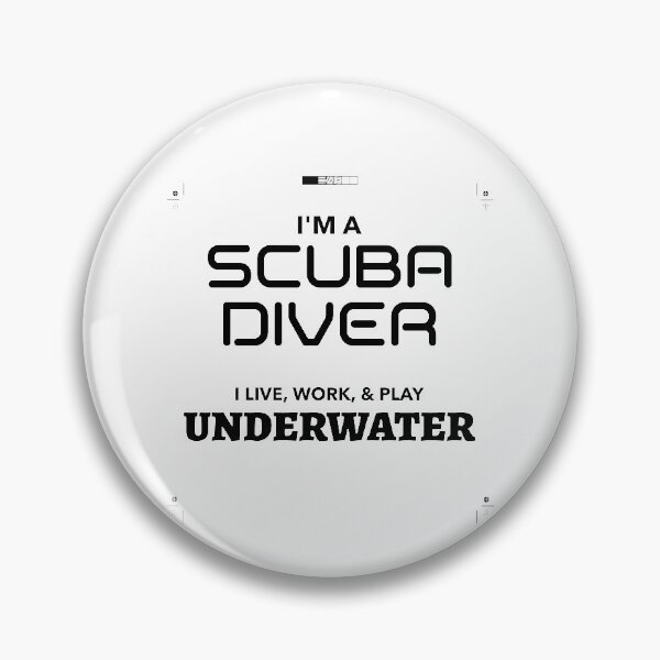 Item preview, I'm a scuba diver. I live, work, & play underwater_WT02 designed and sold by Belcibol.