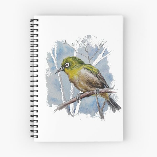 Item preview, Japanese white-eye designed and sold by PerjamosyArt.