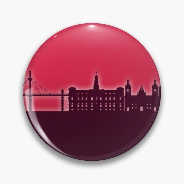 Item preview, Bilbao Spain Skyline designed and sold by ArtPrints.
