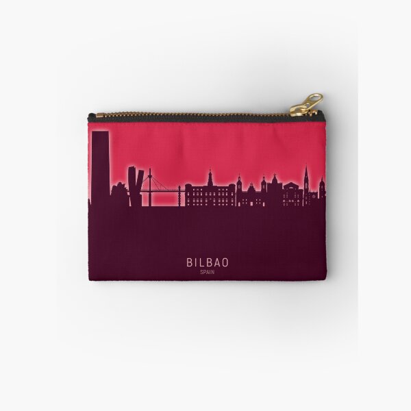 Item preview, Bilbao Spain Skyline designed and sold by ArtPrints.