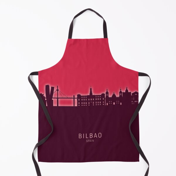Item preview, Bilbao Spain Skyline designed and sold by ArtPrints.