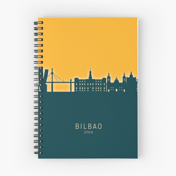 Item preview, Bilbao Spain Skyline designed and sold by ArtPrints.