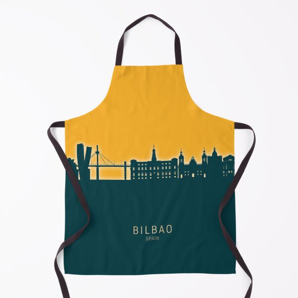 Item preview, Bilbao Spain Skyline designed and sold by ArtPrints.
