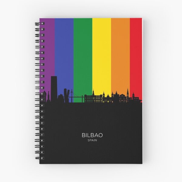 Item preview, Bilbao Spain Skyline designed and sold by ArtPrints.