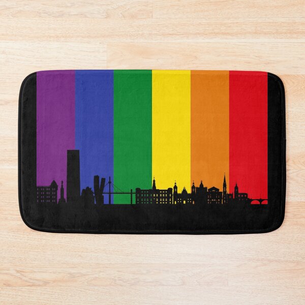 Item preview, Bilbao Spain Skyline designed and sold by ArtPrints.