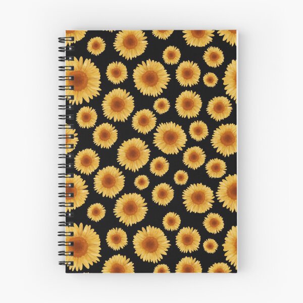 Item preview, Sunflower print with dark background designed and sold by Ysas.
