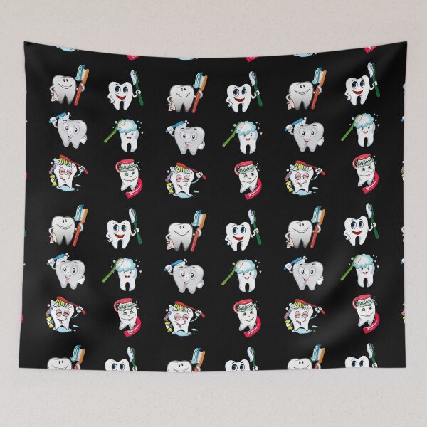 Item preview, Brush your teeth kids designed and sold by TwinTailDesigns.