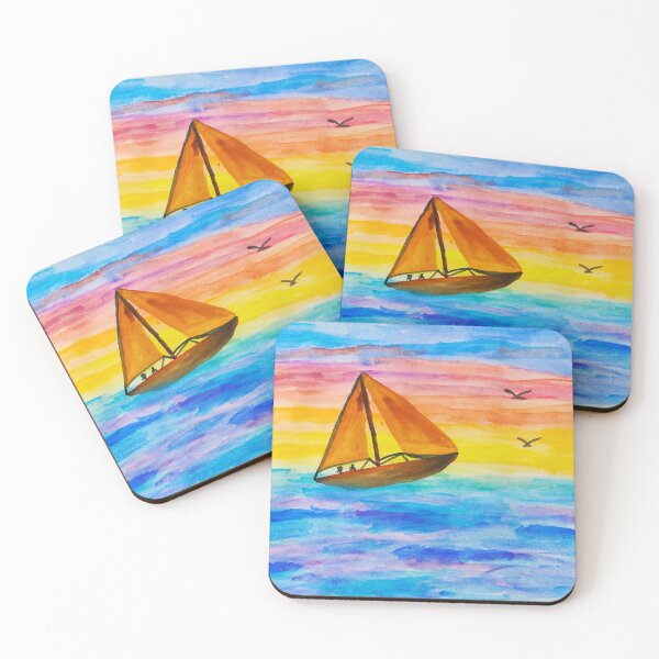 Item preview, Sailing through the waves designed and sold by FurwaAbid.