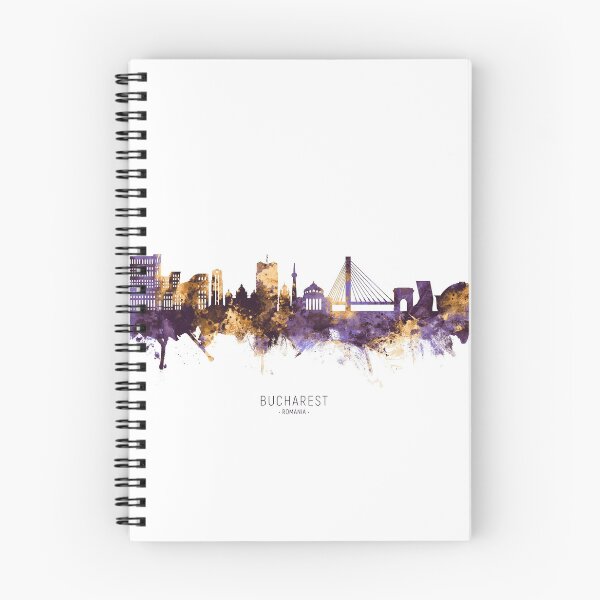 Item preview, Bucharest Romania Skyline designed and sold by ArtPrints.