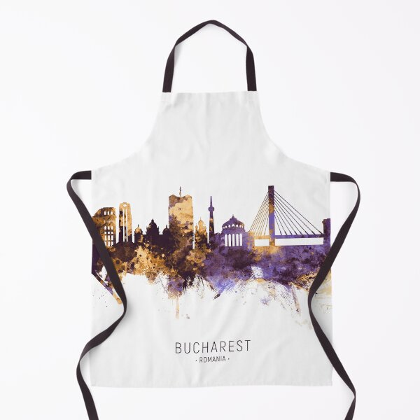 Item preview, Bucharest Romania Skyline designed and sold by ArtPrints.