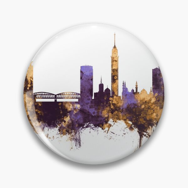 Item preview, Cairo Egypt Skyline designed and sold by ArtPrints.