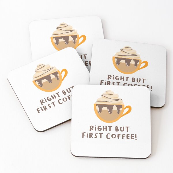 Item preview, Right But First Coffee with Mocha Frappuccino in Mug designed and sold by fluffeeair.