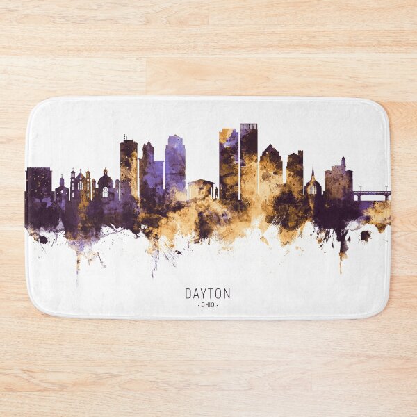 Item preview, Dayton Ohio Skyline designed and sold by ArtPrints.