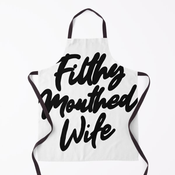 Item preview, Filthy Mouthed Wife Typography designed and sold by PrinceBreezi.