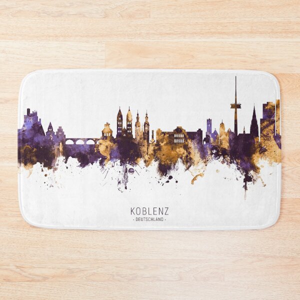 Item preview, Koblenz Germany Skyline designed and sold by ArtPrints.