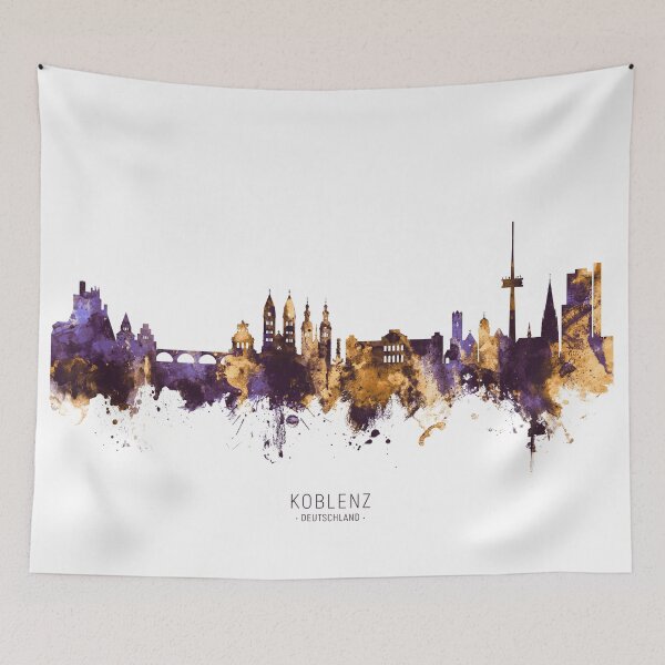 Item preview, Koblenz Germany Skyline designed and sold by ArtPrints.