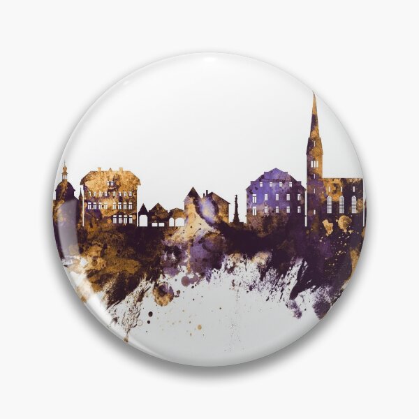 Item preview, Hallstatt Austria Skyline designed and sold by ArtPrints.